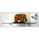 Oriole Glass Shelf 4 3/4" x 18"